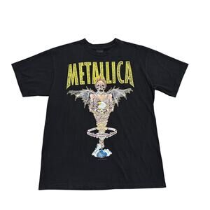 Metallica T-Shirt Mens XL King Nothing Single Stitch Graphic Band Tee Black